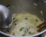 もっちり 素麺入りお好み焼き風作り方1写真