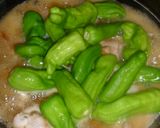 ししとうと鶏ももの梅干煮作り方6写真