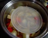 トロトロの食感!~鳥皮煮込み作り方4写真