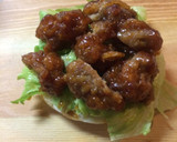 ☆リメイク☆唐揚げの照り焼きサンド作り方6写真