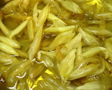 花茗荷のふんわり卵とじ作り方2写真
