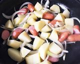 ジャーマンポテト!カレー風味。お弁当にも作り方4写真