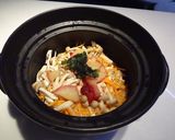 きのこと青汁の栄養◎炊き込みご飯作り方4写真