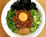 掴め男の胃袋！うどんde台湾まぜそば作り方14写真