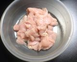 プリプリムネ肉のレモン醬油炒め作り方3写真