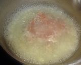 鶏ひき肉の変わり親子丼作り方2写真