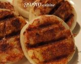 ☆焼きコンビーフポテト・オニオンリング☆作り方5写真