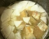 さんま味噌煮缶で❤コク旨味噌汁作り方2写真