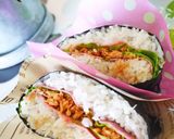 おにぎらずビヤハムバージョン作り方11写真