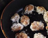 味付け玉コンニャク入りつくね作り方4写真