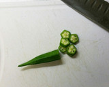 簡単 オクラととろろ昆布のお吸い物作り方2写真