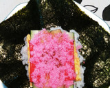 海苔巻きをのり巻かず作り方5写真