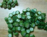 簡単！　トマトと　オクラの　中華スープ♪作り方4写真