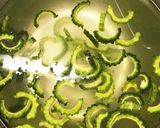 苦くないゴーヤとひき肉豆腐のふわふわ揚げ作り方1写真