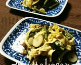 湯葉と山菜のさんしょう風味作り方5写真