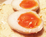 半熟煮卵/味付き卵 ☆簡単甘め大蒜入り作り方8写真