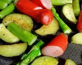お盆明け!夏野菜のチーズカレートースト!作り方11写真