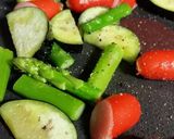 お盆明け!夏野菜のチーズカレートースト!作り方10写真