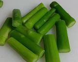 お盆明け!夏野菜のチーズカレートースト!作り方8写真
