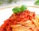 絶品*トマトとツナのパスタ作り方8写真