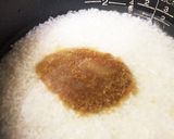 醤油麹で舞茸の炊き込みご飯作り方2写真