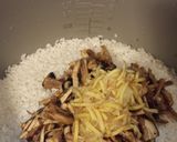 無駄なし！椎茸の石づきと生姜ご飯作り方4写真