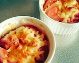 簡単★トマトとスライスオニオンのグラタン作り方4写真