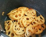 簡単10分の常備菜！蓮根きんぴら作り方3写真