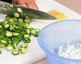 オクラと豆腐のつくね作り方1写真