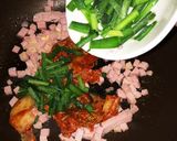 キムチと明太子のチャーハン？焼き飯☆作り方6写真