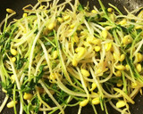 もやしと豆苗の中華炒め☆ビーガン作り方6写真