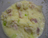 もちもちっじゃがべーコンのひと口焼き作り方1写真