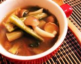 野菜のみで☆アジアンななんちゃてシニガン作り方8写真