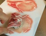 肉巻きおにぎり♪作り方5写真