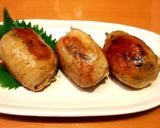 肉巻きおにぎり♪作り方10写真