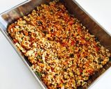 鶏そぼろの総菜パン＊スタートのパンレシピ作り方1写真