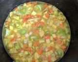 新鮮トマトの野菜スープ【カナダ料理】作り方5写真