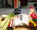 激ウマ！アスパラのフリット風ピカタ作り方1写真