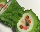 ゴーヤの落とし卵焼き〜チーズ風味〜作り方2写真