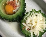ゴーヤの落とし卵焼き〜チーズ風味〜作り方6写真