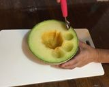 IBARAKI melon soda作り方2写真
