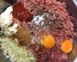 プロのコツで☆男子愛され温玉ハンバーグ作り方3写真