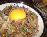 スタミナＵＰ【生たまのっけ豚丼】作り方7写真