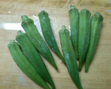 簡単 とろ！なめこと オクラの中華スープ作り方1写真