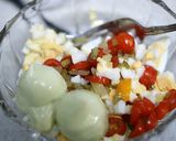 ごろごろミニトマトタルタルソース作り方3写真