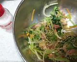 焼き鳥缶で～チンゲン菜ともやしのナムル作り方5写真