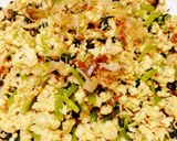 ツナと小松菜の炒り豆腐作り方6写真