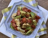 鶏肉アボカドトマトハニーマスタード作り方7写真