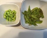 ☆トマトに枝豆！夏野菜の豆乳スープパスタ作り方2写真