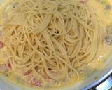 ☆トマトに枝豆！夏野菜の豆乳スープパスタ作り方8写真